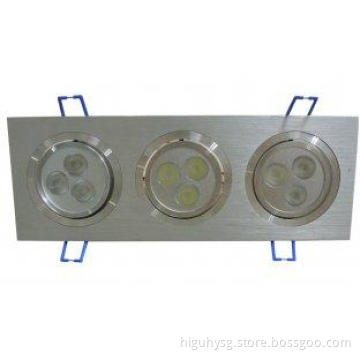 Custom 85 - 265V / 9W / 50HZ / 120 Degree LED Ceiling Lamp